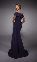 Alyce Black Label Dress 27745 - Grape