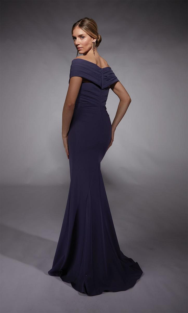 Alyce Black Label Dress 27745 - Grape