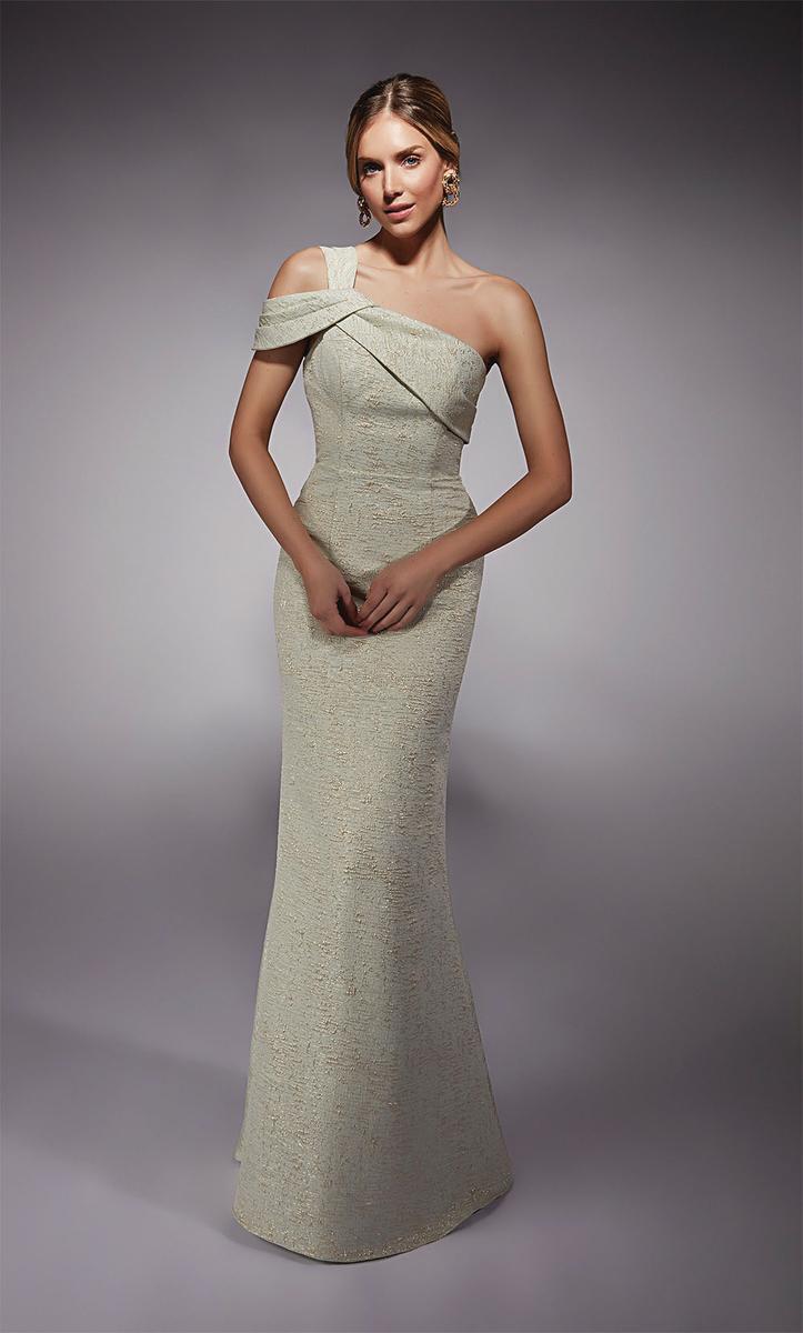 Alyce Black Label Dress 27749 - Champagne/Gold