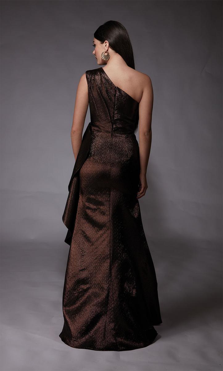 Alyce Black Label Dress 27751 - Brown