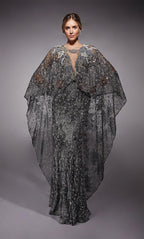 Alyce Black Label Dress 27752 - Charcoal