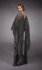 Alyce Black Label Dress 27752 - Charcoal