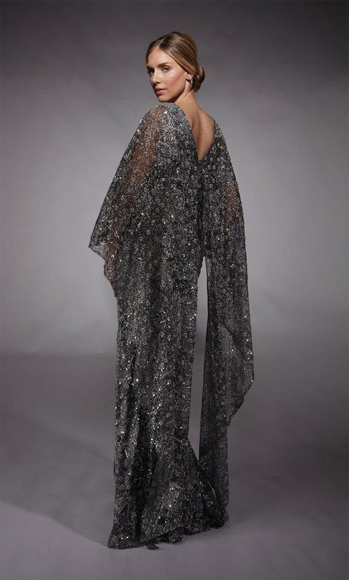 Alyce Black Label Dress 27752 - Charcoal