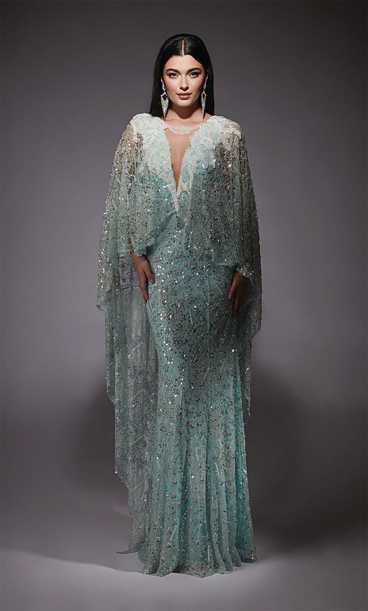 Alyce Black Label Dress 27752 - Ice Blue
