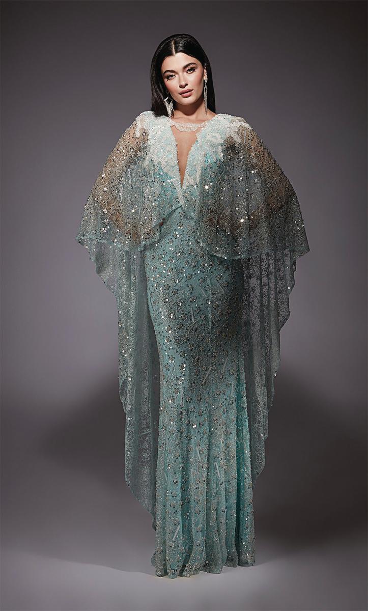 Alyce Black Label Dress 27752 - Ice Blue
