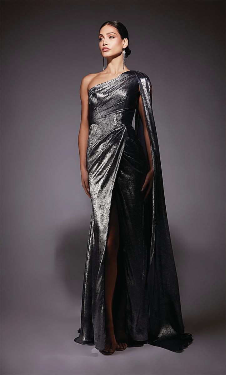 Alyce Black Label Dress 27753 - Graphite