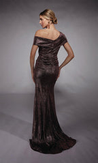 Alyce Black Label Dress 27762 - Dark Mauve