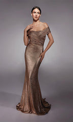 Alyce Black Label Dress 27767 - Rose Gold