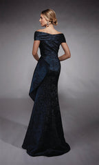 Alyce Black Label Dress 27774 - Navy