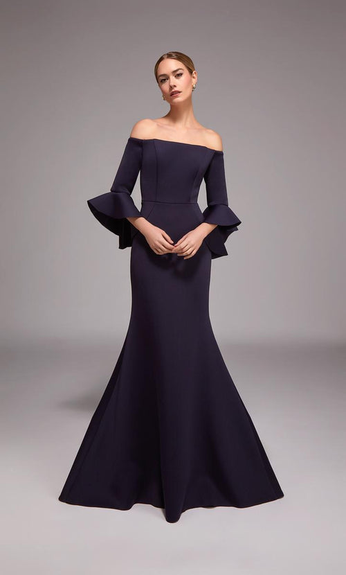 Alyce Black Label Dress 27777 - Navy