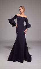 Alyce Black Label Dress 27777 - Navy