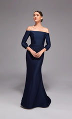 Alyce Black Label Dress 27782 - Navy
