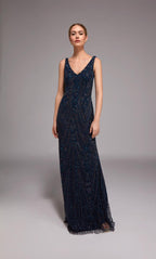 Alyce Black Label Dress 27786 - Navy