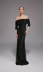 Alyce Black Label Dress 27787 - Forest
