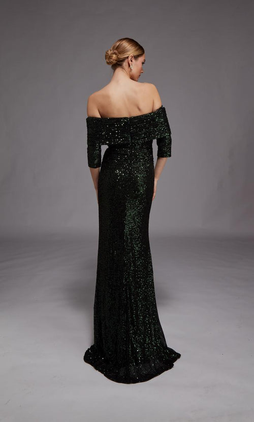 Alyce Black Label Dress 27787 - Forest