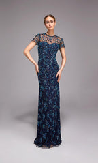 Alyce Black Label Dress 27789 - Navy/Gunmetal