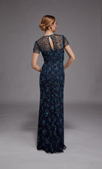 Alyce Black Label Dress 27789 - Navy/Gunmetal