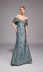Alyce Black Label Dress 27794 - Verdigris