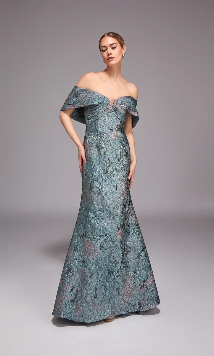 Alyce Black Label Dress 27794 - Verdigris