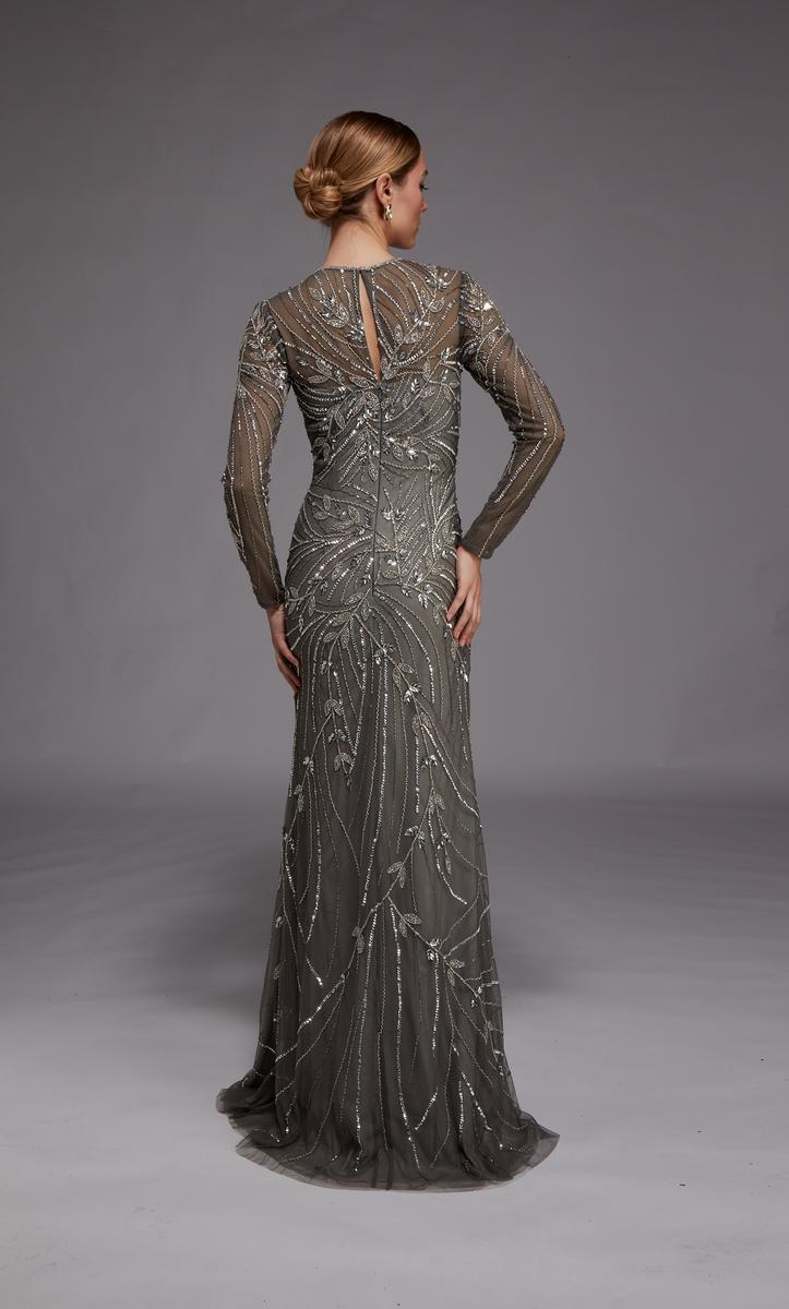 Alyce Black Label Dress 27801 - Gunmetal