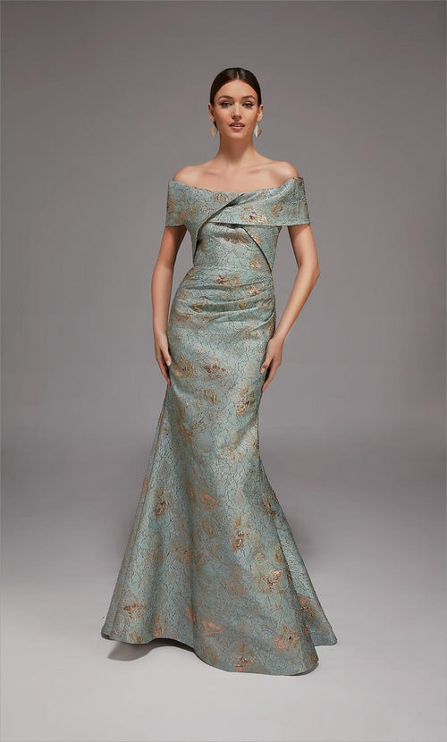 Alyce Black Label Dress 27802 - Celadon