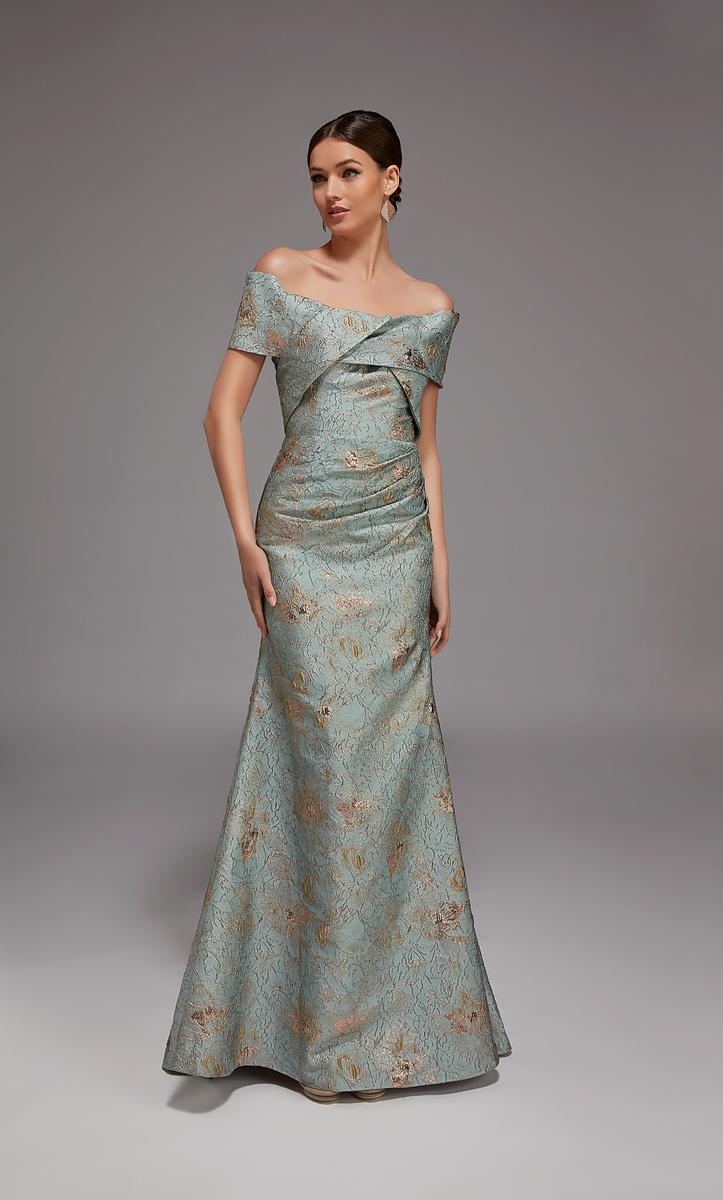 Alyce Black Label Dress 27802 - Celadon