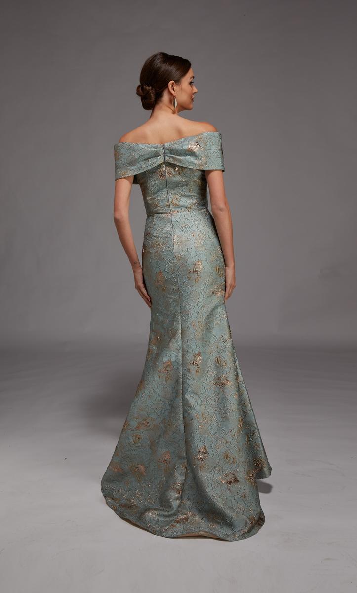 Alyce Black Label Dress 27802 - Celadon