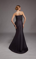 Alyce Black Label Dress 27806 - Charcoal