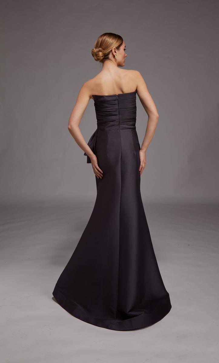 Alyce Black Label Dress 27806 - Charcoal