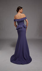 Alyce Black Label Dress 27829 - Storm Cloud