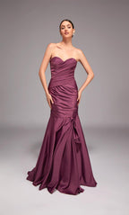 Alyce Black Label Dress 27836 - Cassis