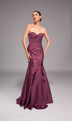 Alyce Black Label Dress 27836 - Cassis