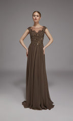 Alyce Black Label Dress 27842 - Mocha