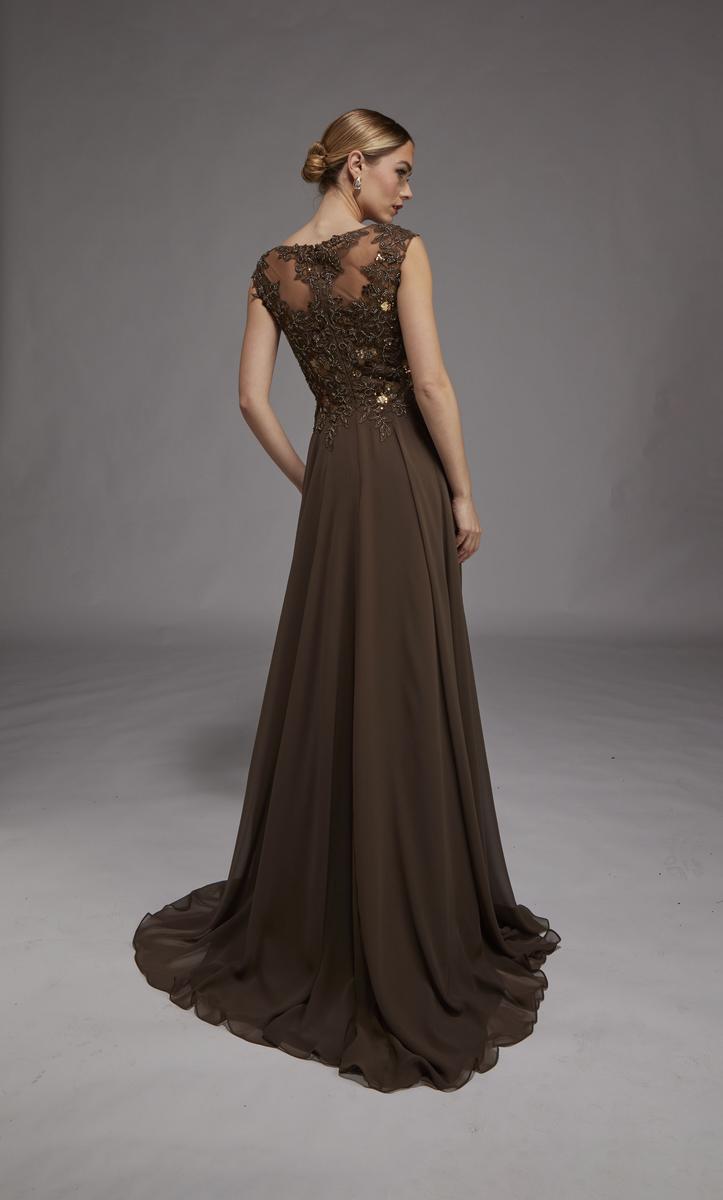 Alyce Black Label Dress 27842 - Mocha