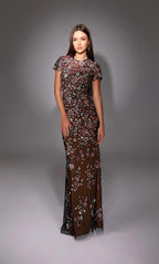Alyce Black Label Dress 27847 - Black/Multi