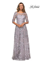 La Femme Mother of the Bride 27854 - Lavender/Gray