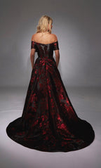 JDL by Alyce 27855 - Black/Red