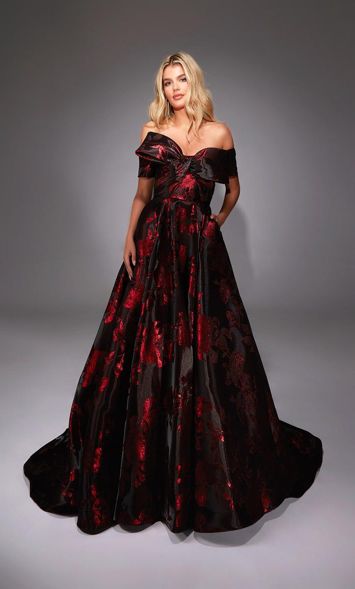 JDL by Alyce 27855 - Black/Red