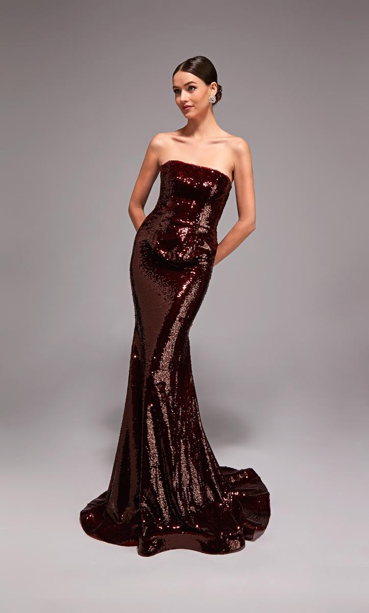 JDL by Alyce 27856 - Black Cherry