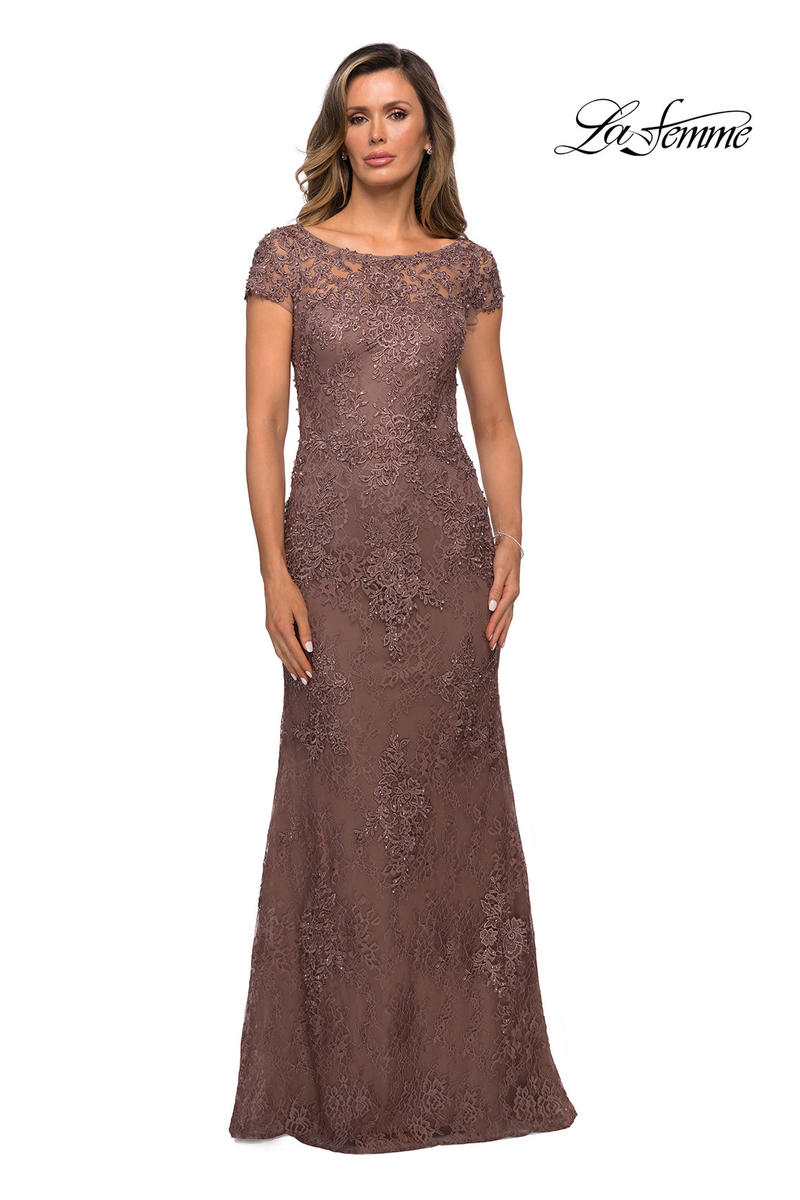 La Femme Evening Dress 27856
