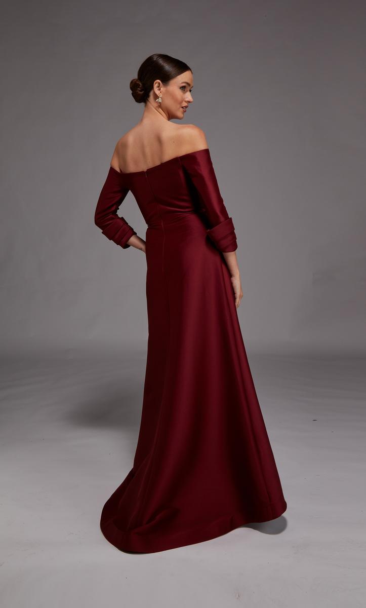 Alyce Black Label Dress 27859 - Burgundy