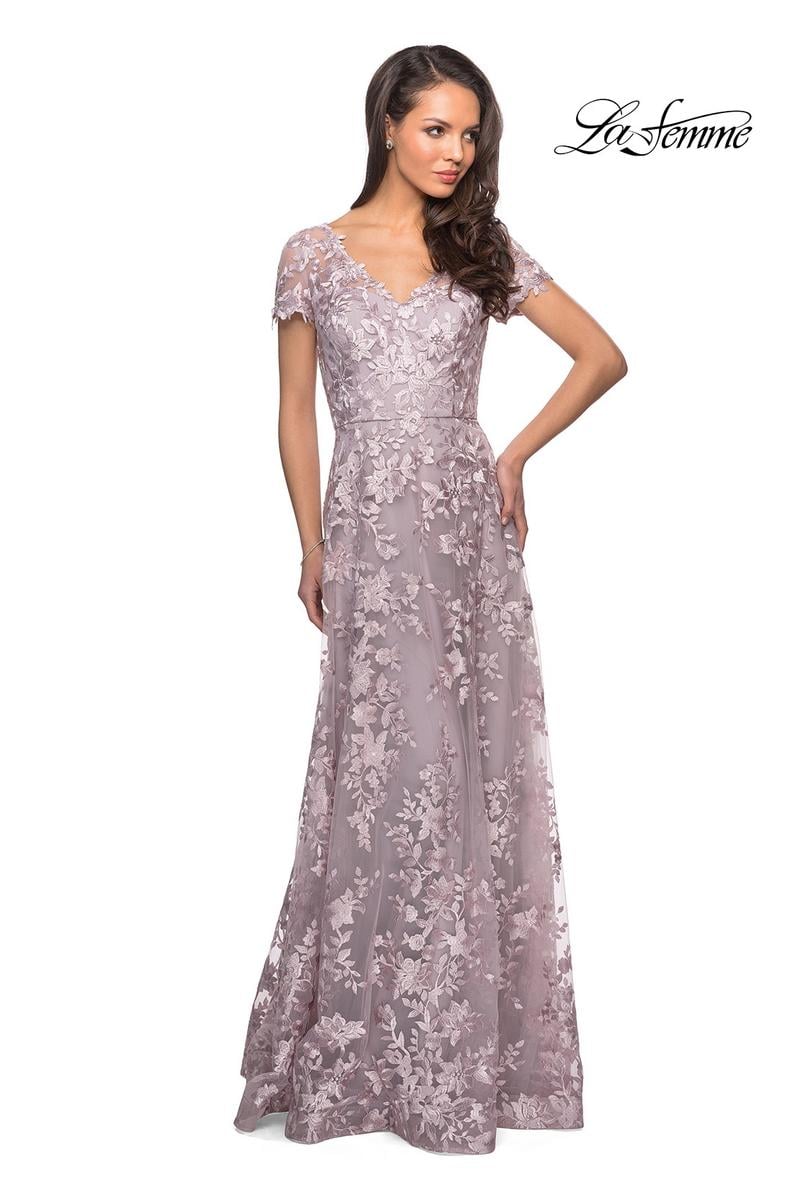 La Femme Mother of the Bride 27870 - Antique Blush