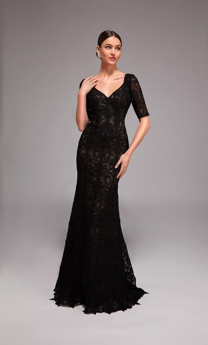 Alyce Black Label Dress 27871 - Black/Shadow Grey