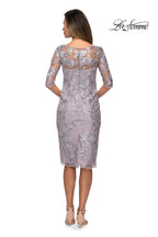 La Femme Evening 27895 - Lavender/Gray