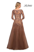 La Femme Evening Dress 27908 - Cocoa
