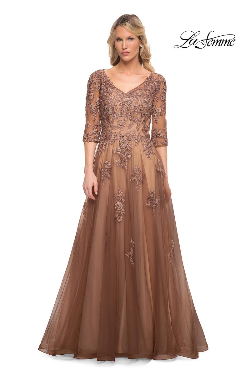 La Femme Mother of the Bride 27908 - Cocoa