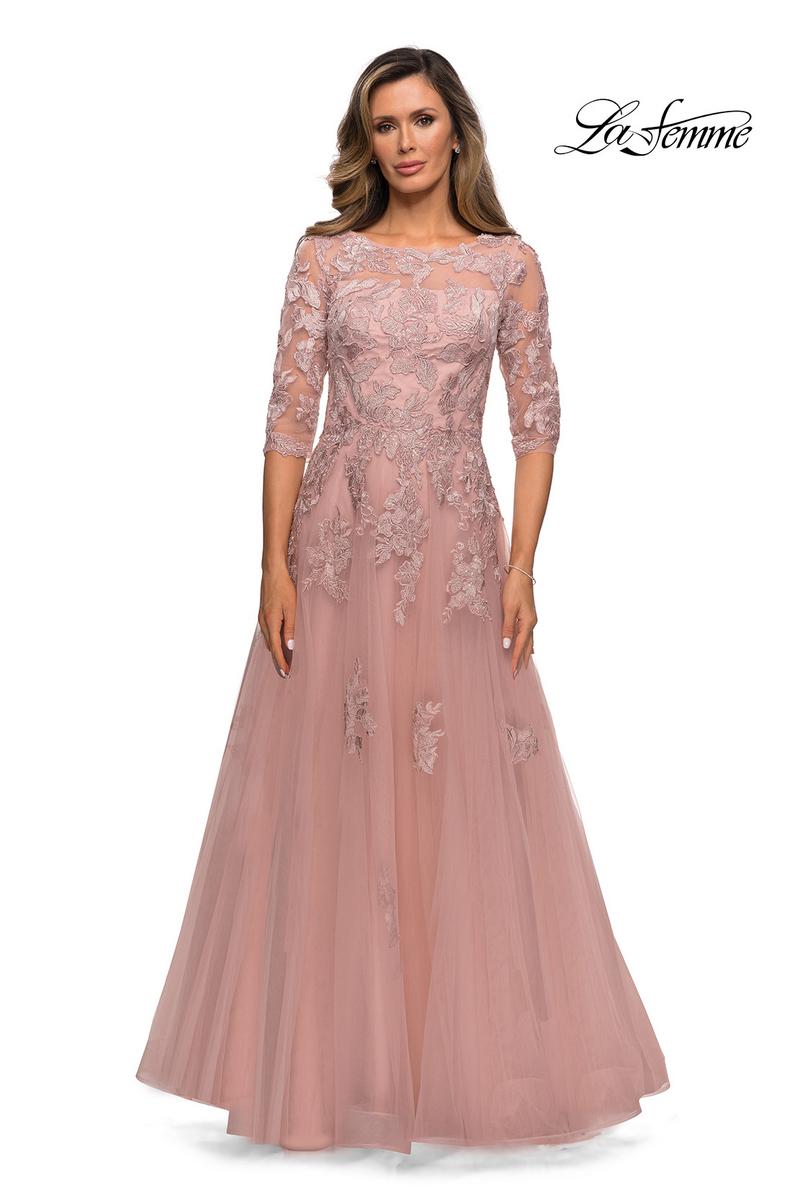 La Femme Mother of the Bride 27922 - Dark Blush
