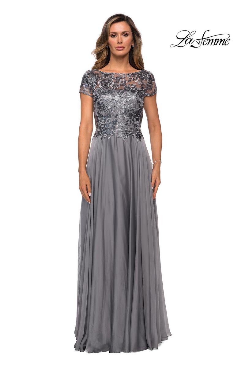 La Femme Mother of the Bride 27924 - Platinum