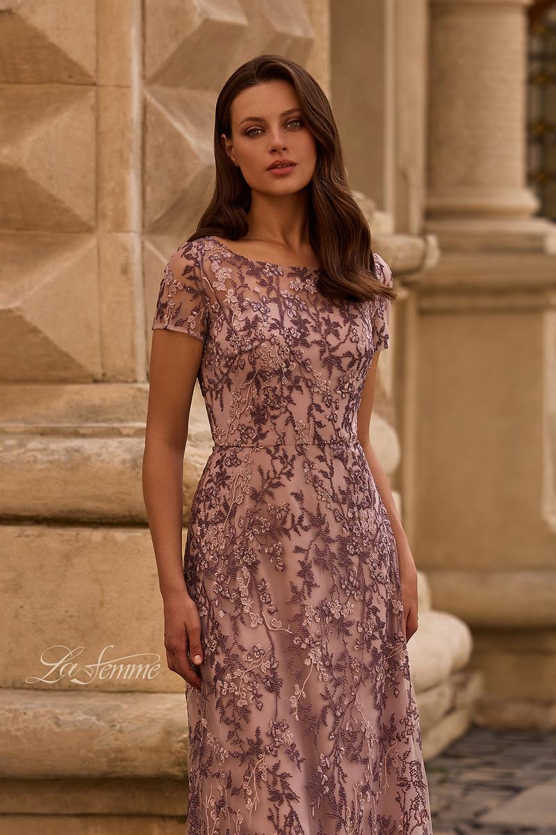 La Femme Mother of the Bride 27956 - Dusty Lilac