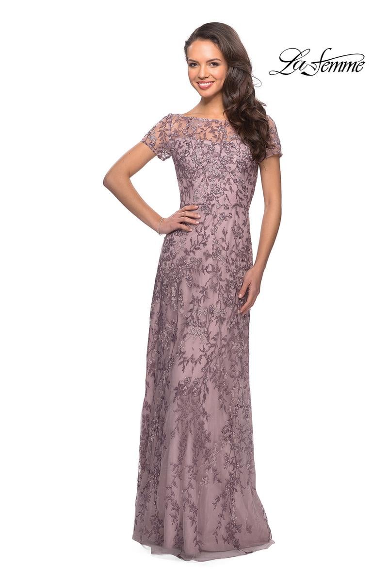 La Femme Mother of the Bride 27956 - Dusty Lilac